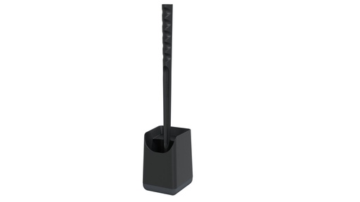 [930230323] Sanimaid Dublin toiletbørste gulvmodel i sort. Str 495x95x100 mm
