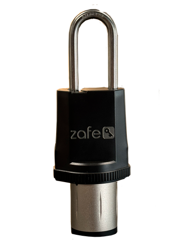 [930231572] ZAFE smart-hængelås med lang bøjle og app