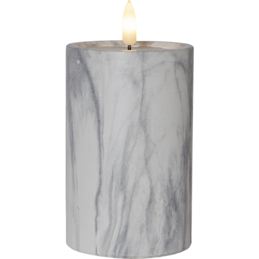 [6648003256] Star Trading Flamme Marble LED lys 15x7,5cm