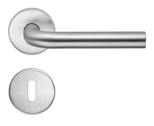 [930233907] Indendørsgreb DESIGN, børstet rustfrit stål