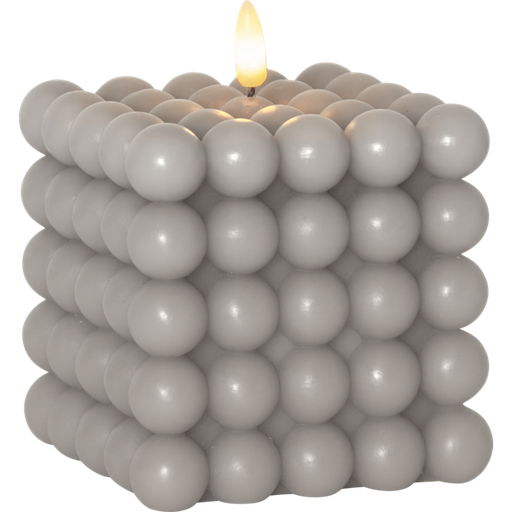[6648102429] Star Trading Flamme Dot LED lys til batteri 10x12,5cm grå