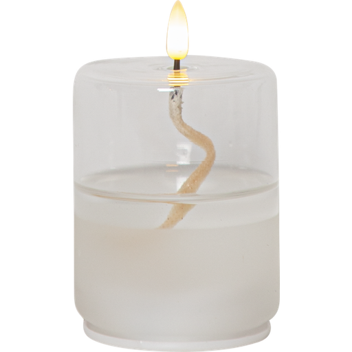 [6648003078] Star Trading Flamme Float LED gele lys 8x13cm