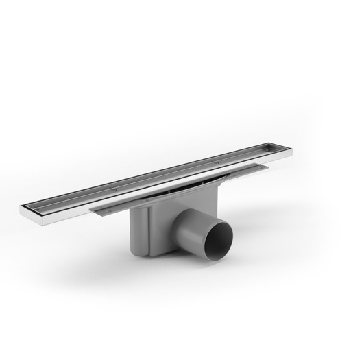 [930231425] Purus Line 900 mm Ø75 vandret udløb, rist design Tile insert