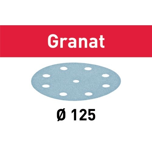 [853015935] Festool slibepapir Granat Ø125/90 korn P60, 50 stk.
