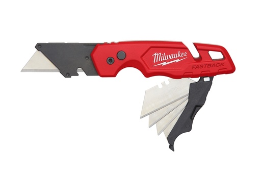 [881741890] Milwaukee foldekniv med bladopbevaring til 5 blade