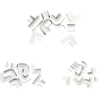 [6236100195] Vinkel til kabelkanaler 9 x 5 mm (3390)