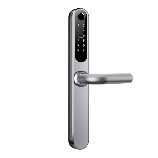 [894109001] Zafe T-Lock SCANDI, smartlås med APP, rustfrit stål, 39 mm