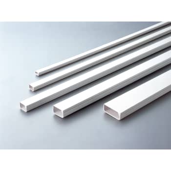 [6236100545] Kabelkanal 16x10 mm m/skruer 2 m hvid (3402) (20)