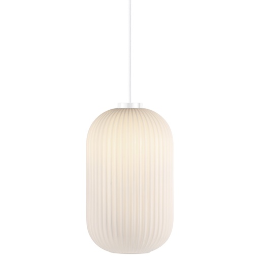 [4241406980] Pendel Milford 20 E27, opal glas