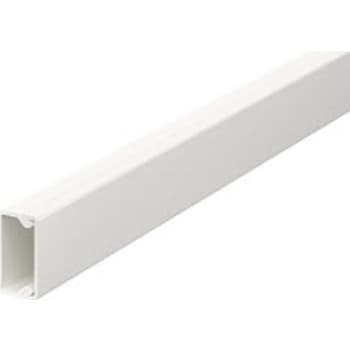 [6236300044] WDK KABELKANAL 10X20 MM HVID RAL 9010