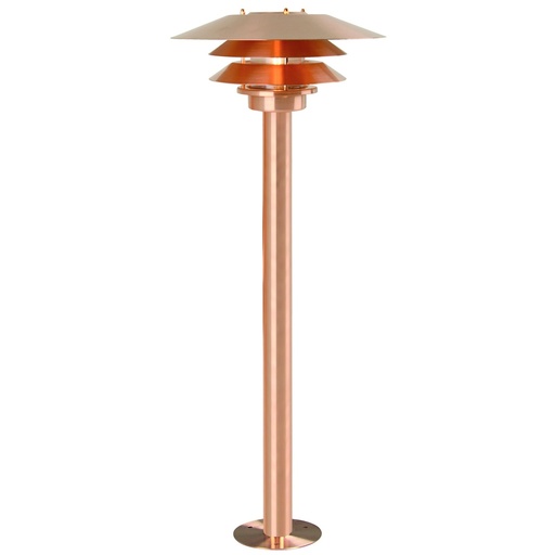 [4247007250] VENØ HAVELAMPE E27 KOBBER
