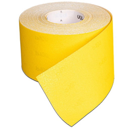 [991009108] Sandpapir / slibepapir 100 mm x 50 m, gul, K220
