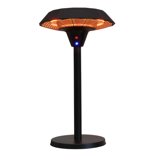 [6278200128] Hortus terrassevarmer bordmodel 800/1200/2000W med halogen rør