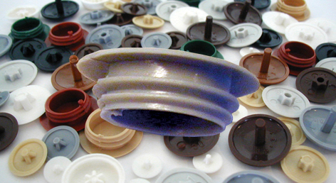 [894082271] Dækknap Ø14 mm, sort, 100 stk.