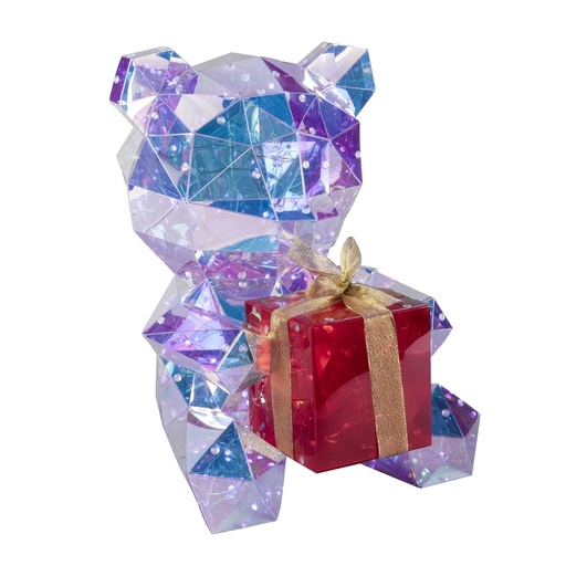 [6648708108] Konstsmide bamse i LED med diamant effekt, 40cm