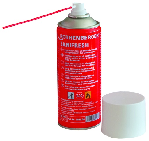 [881892619] SANIFRESH rensespray til køle- og klimaanlæg, 400 ml