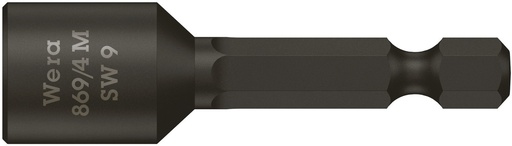 [853021377] Wera magnettop 869/4 M, 6-kant, 1/4", 9,0 x 50 mm