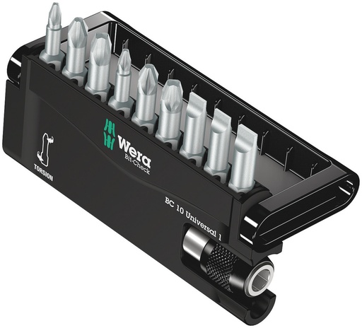 [853025239] WERA Bit-Check 10 Universal 1, 10 dele