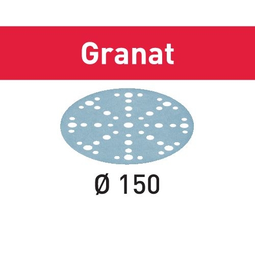 [853047258] Festool Granat slibepapir, Ø150 korn P60, 50 stk.