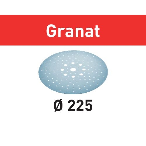 [853014440] Festool Granat slibepapir, Ø225 korn P120, 25 stk.