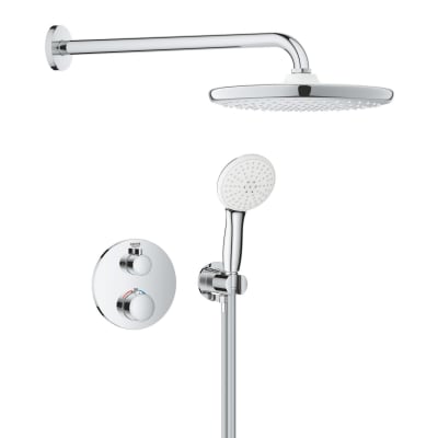 [722414774] Grohtherm Bundle Round til Mono shower frame