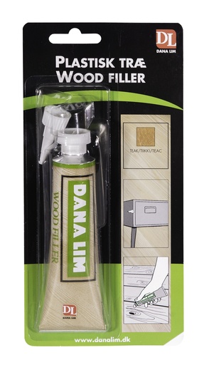[894000909] Plastisk Træ 638-75ml Teak