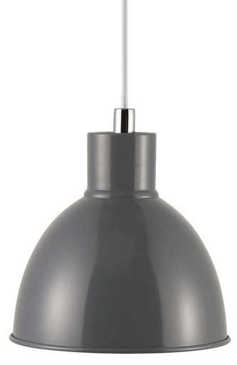 [4241371086] Pendel Pop Ø21,5 cm E27 grå