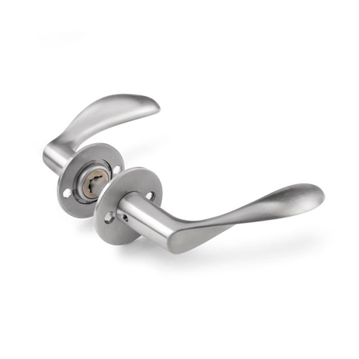 [894045045] Arne Jacobsen dørgreb, 111, large, CC38, 33 - 59 mm, børstet