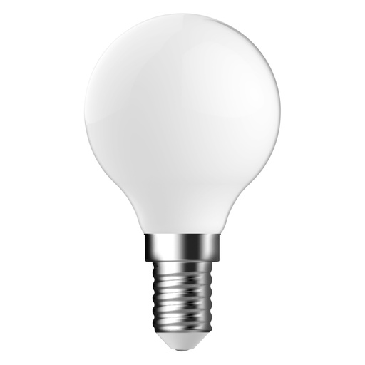 [4257818708] Pære E14 Filament G45 4,6W 470Lm 2700K hvid