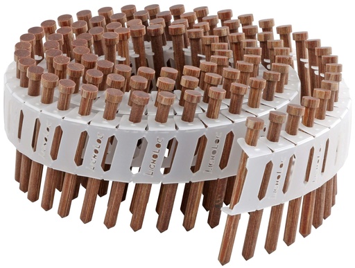 [894101687] Træsøm LIGNOLOC m/hoved, tromle, 4,7 x 58 mm, 1000 stk.