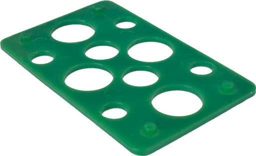 [894001375] Knudsen K-Klods 6T 2 x 50 x 80 mm, grøn, 300 stk.
