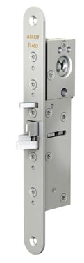 [7885417552] EL-Låseks EL402 12-24VDC blank krom 12-24VDC omvendt funktion
