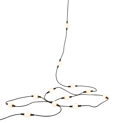 [6648708182] Konstsmide fastgørelsessæt 20 LED opallamper, varm hvid