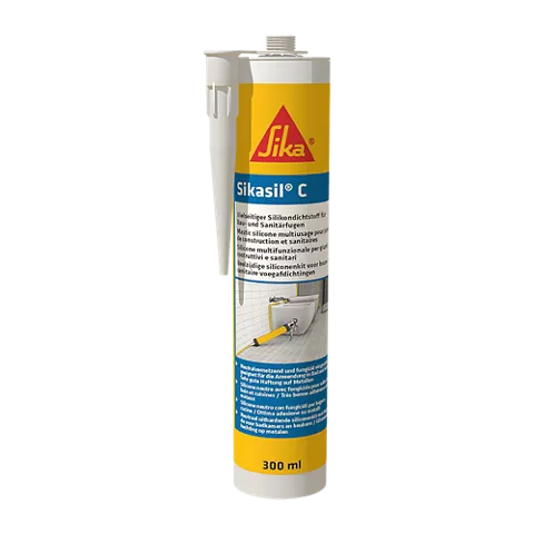 [894035581] Sikasil C silikone, 300 ml, transparent