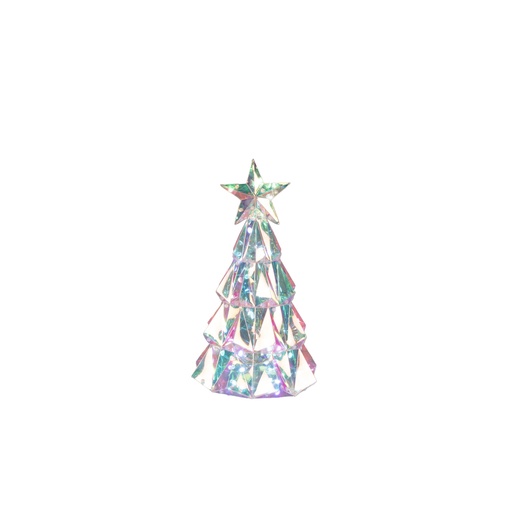 [6648708331] Konstsmide juletræ i diamanteffekt med LED, 30cm
