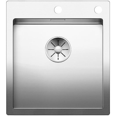 [930090130] Blanco Claron 400-IF/A MXI køkkenvask, 46x51 cm, rustfrit stål