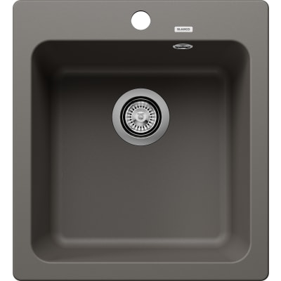 [930227498] BLANCO NAYA 45 UX køkkenvask 46,5 x 51 cm SILGRANIT® vulkangrå