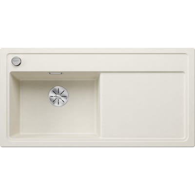 [930227587] BLANCO ZENAR XL6S MXI køkkenvask 100 x51cm SILGRANIT® soft white