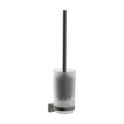 [778525503] Hansgrohe AddStoris S toiletbørste, børstet sort krom PVD