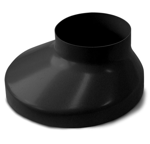 [275272550] Plastmo brøndkrave Ø90x130mm, sort