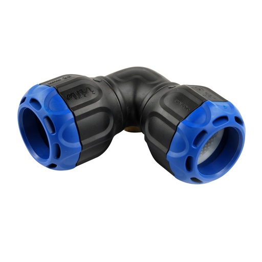 [072362020] Isiflo Sprint 20 mm vinkel 90°, komposit, PN16