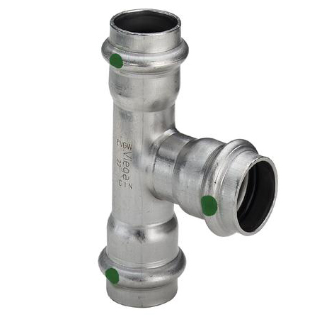 [035730435] 54 x 22 x 54 mm Sanpress Inox T-stykke