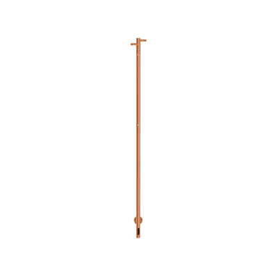 [330172179] KRISS Single håndklædetørrer, 1480 x 30 mm, børstet kobber PVD
