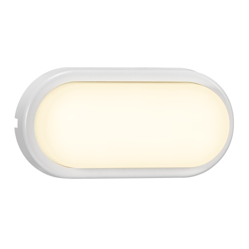 [4243912391] Cuba Energy Oval væg, 6,5W, 830, hvid