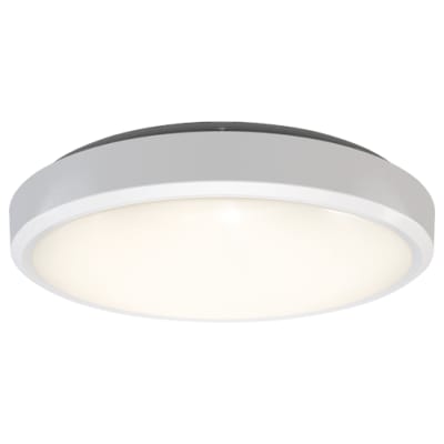 [6643002605] Væg-/Loft 18W IP54 hvid 3K/4K Ø304 x 55mm 1847 lumen HF sensor