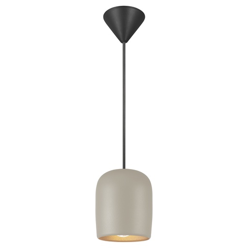 [4241011715] Notti 10 Pendel E27, grå