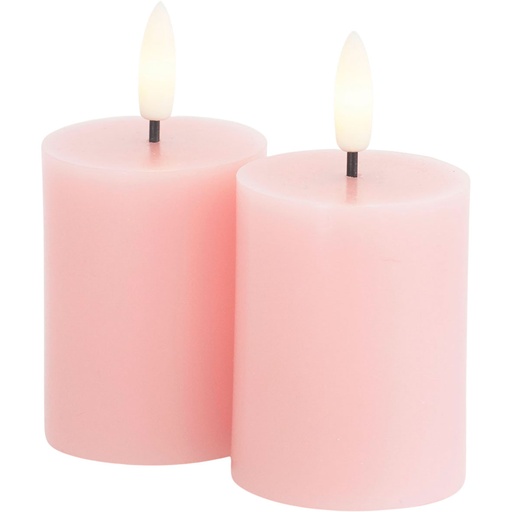 [6648707620] Sille Mini 2 stk. sæt, Ø5xH6,5cm,Light Pink
