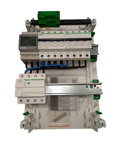 [6216300145] Boligtavle Resi9 CX 2x13 modul med RCD-A til varmepumpe