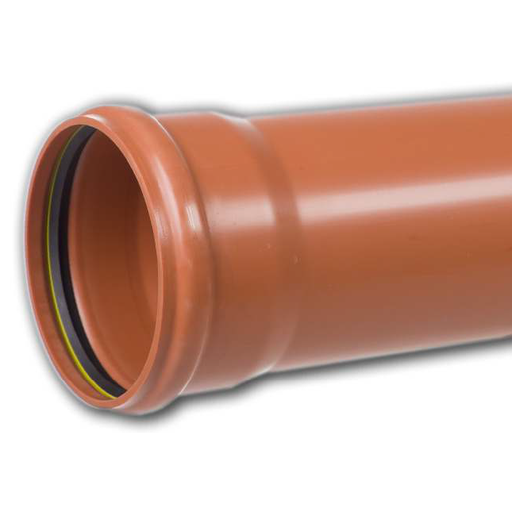 [191148206] Kaczmarek 200 x 2000 mm PVC-kloakrør m/mf., kl. S SN8, EN 1401