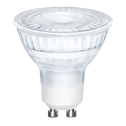 [4257481698] LED 6,2W, 2700K, 450 lumen, dæmpbar, GU10, glas